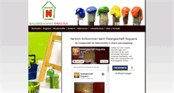Desktop Screenshot of maler-nogueira.ch
